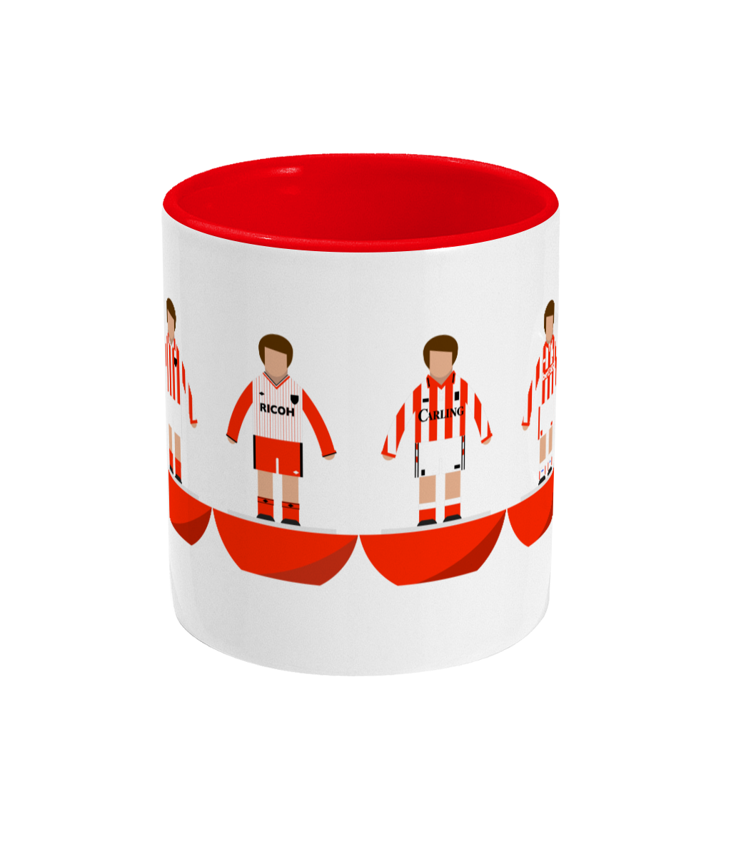 Football Kits 'Stoke City combined' Mug