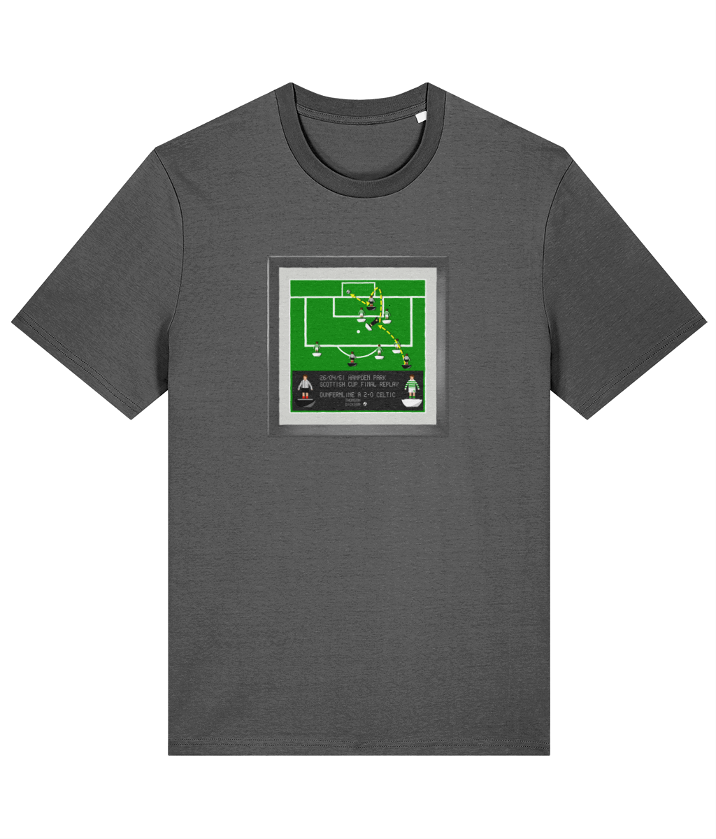 Football Iconic Moments 'Dickson - DUNFERMLINE v Celtic 1961' Unisex T-Shirt