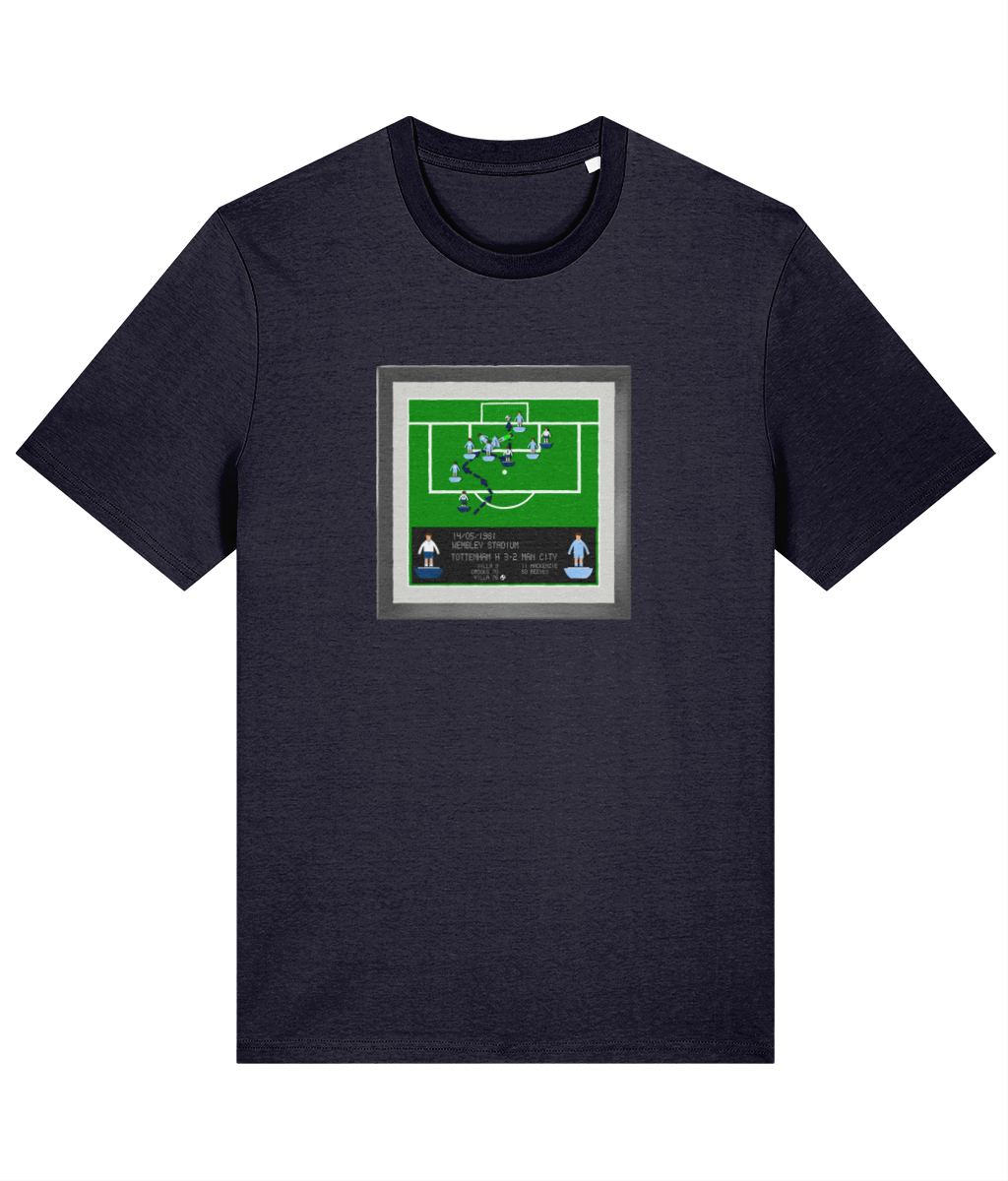 Football Iconic Moments 'Villa - TOTTENHAM v Manchester City 1981' Unisex T-Shirt
