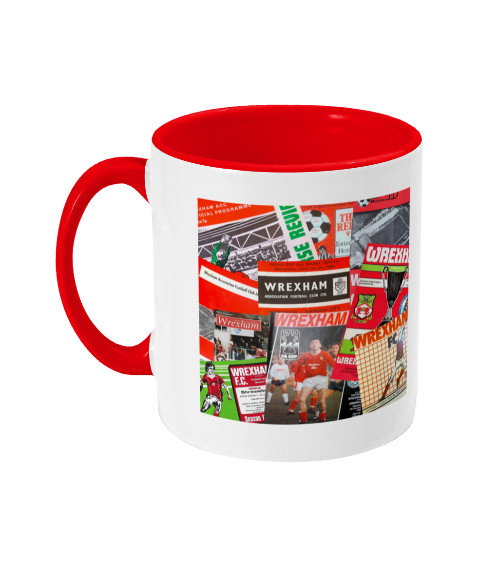 Football Programmes 'Wrexham' Mug