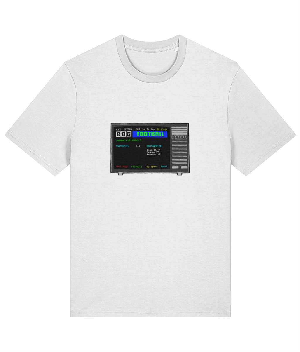 Football Teletext 'Portsmouth v SOUTHAMPTON 2019' Unisex T-Shirt