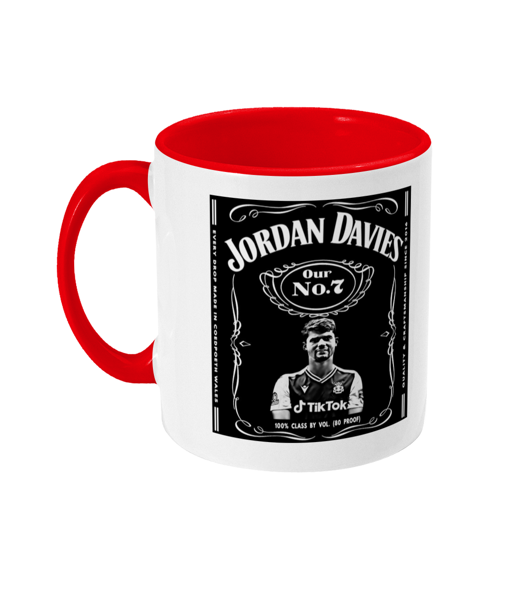 Football Legends 'Jordan Davies Wrexham' Mug