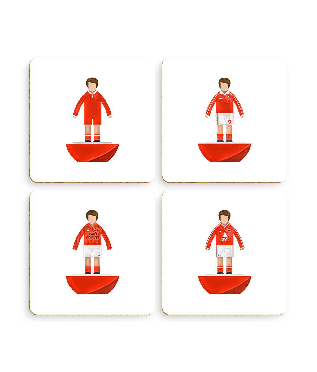 Football Kits 'Crewe Alexandra sketchbook' Coasters