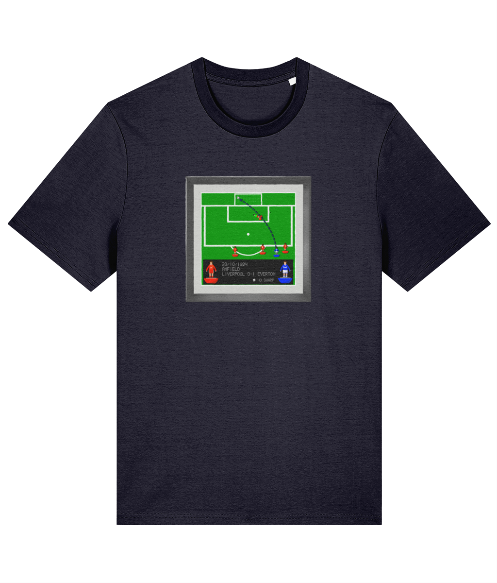 Football Iconic Moments 'Graeme Sharp - Liverpool v EVERTON 1984' Unisex T-Shirt