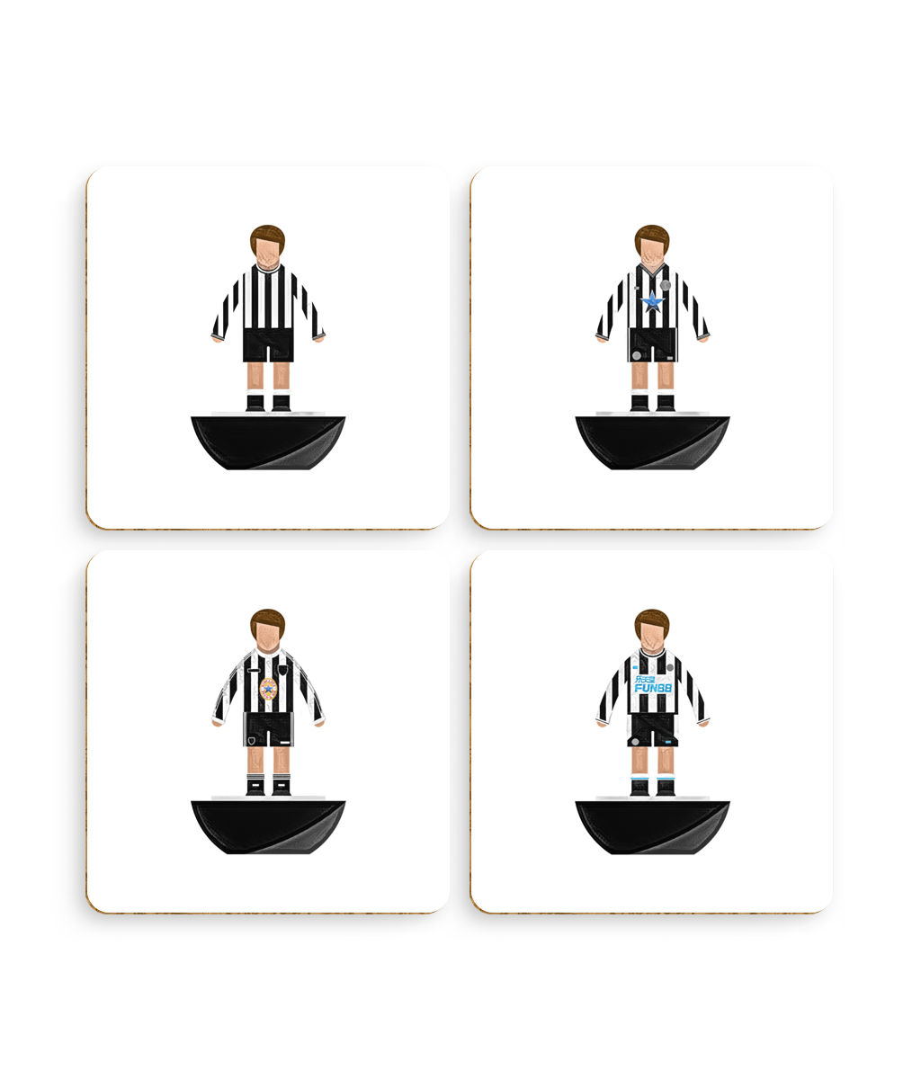 Football Kits 'Newcastle United sketchbook' Coasters