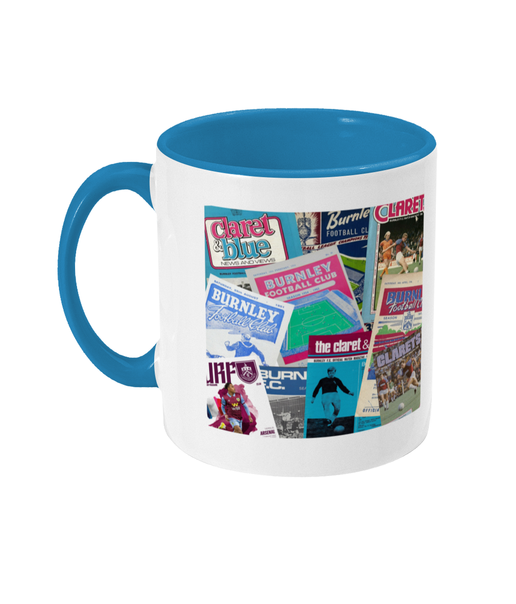 Football Programmes 'Burnley' Mug