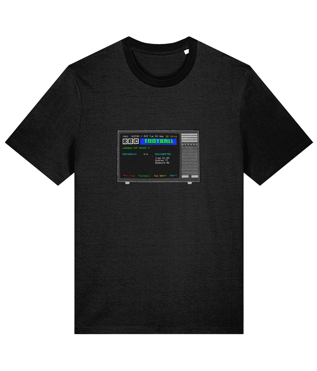 Football Teletext 'Portsmouth v SOUTHAMPTON 2019' Unisex T-Shirt