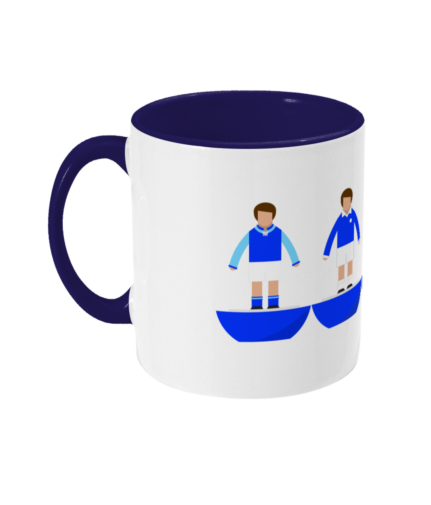 Football Kits 'Leicester combined' Mug