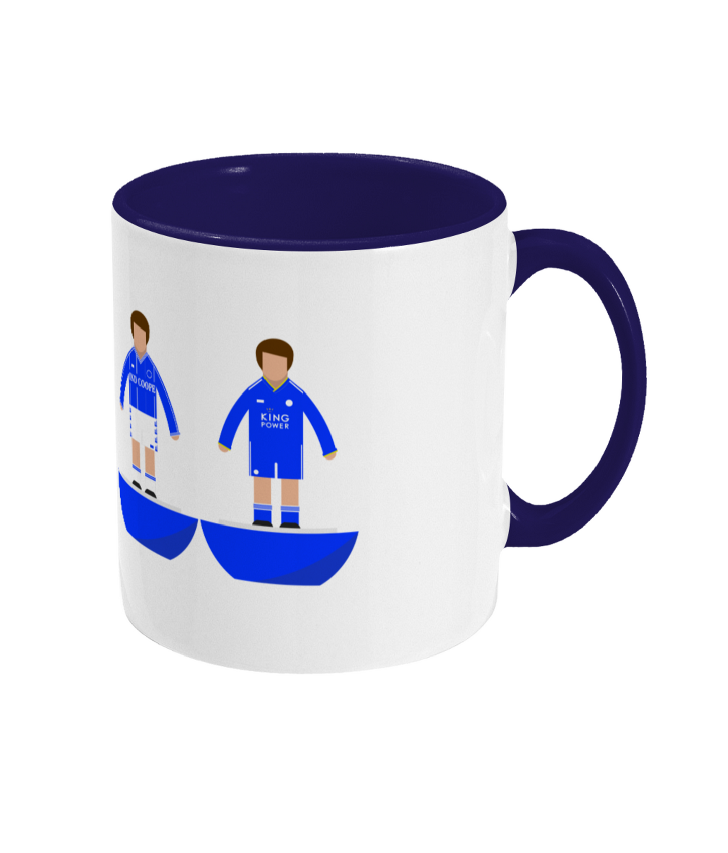 Football Kits 'Leicester combined' Mug