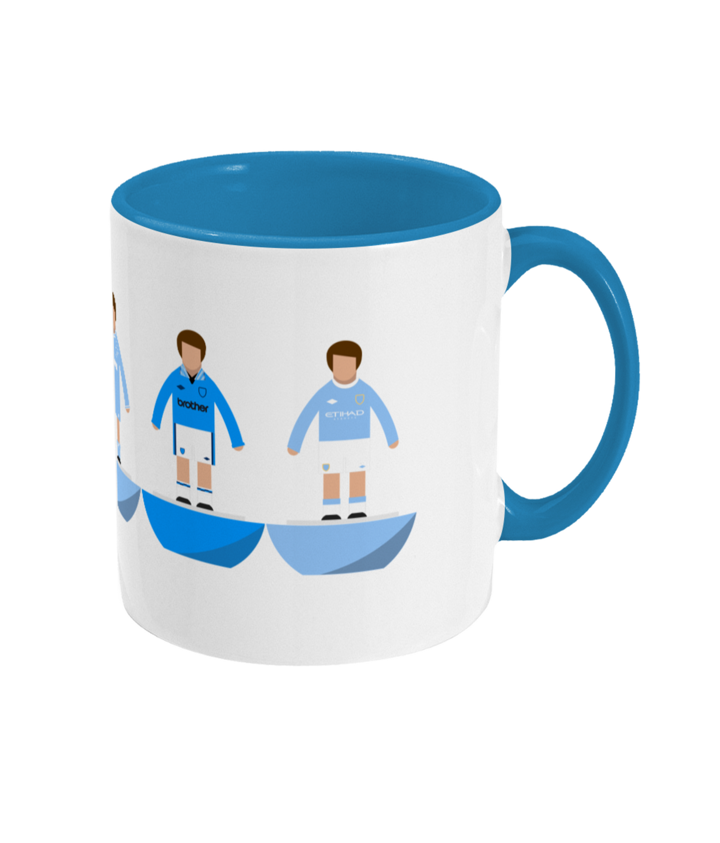Football Kits 'Manchester City combined' Mug