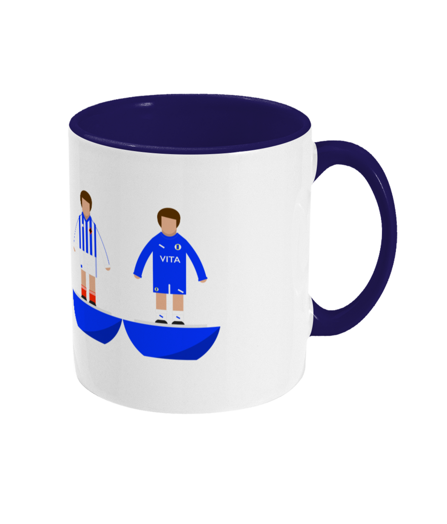 Football Kits 'Stockport County combined' Mug