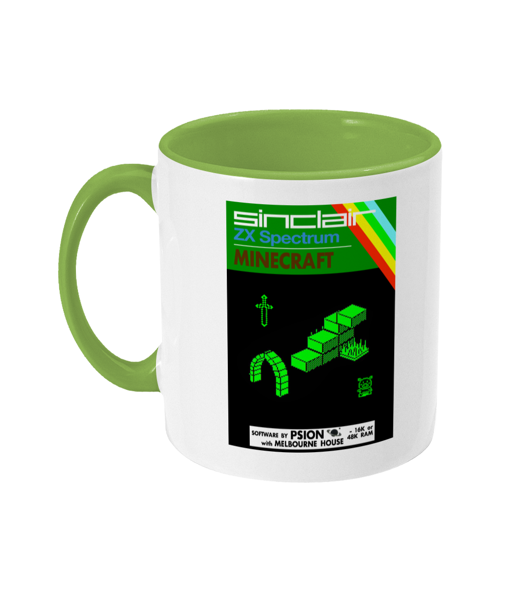 Gaming Sinclair Modern 'PSION Minecraft' Mug