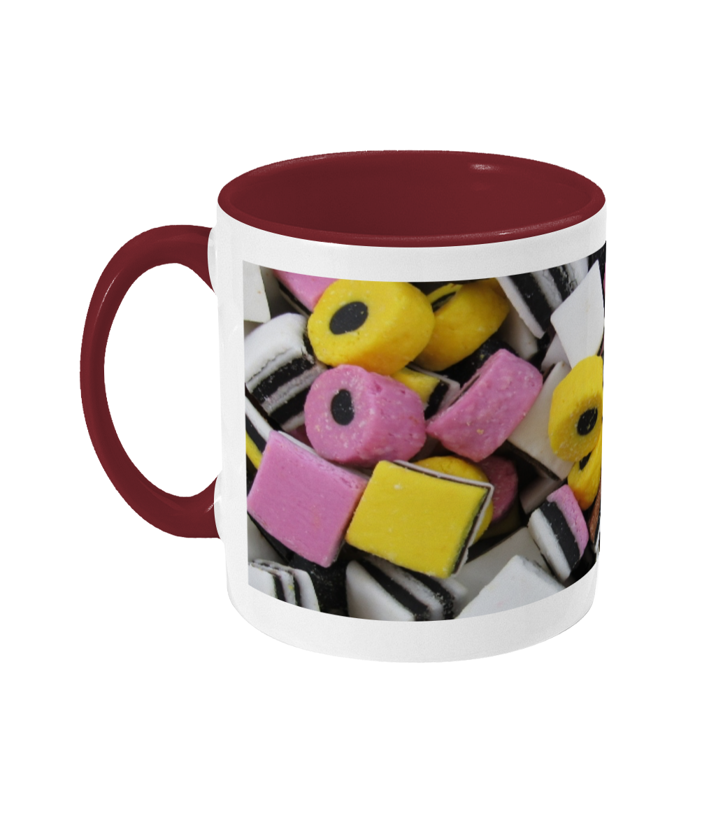 Sweet Shop 'Liqourice Allsorts' Mug