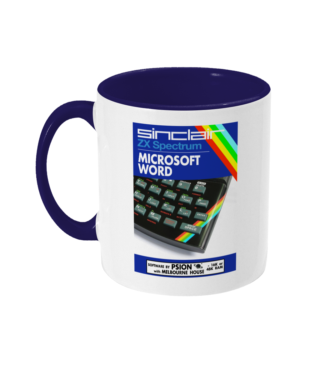 Gaming Sinclair Modern 'PSION Word' Mug