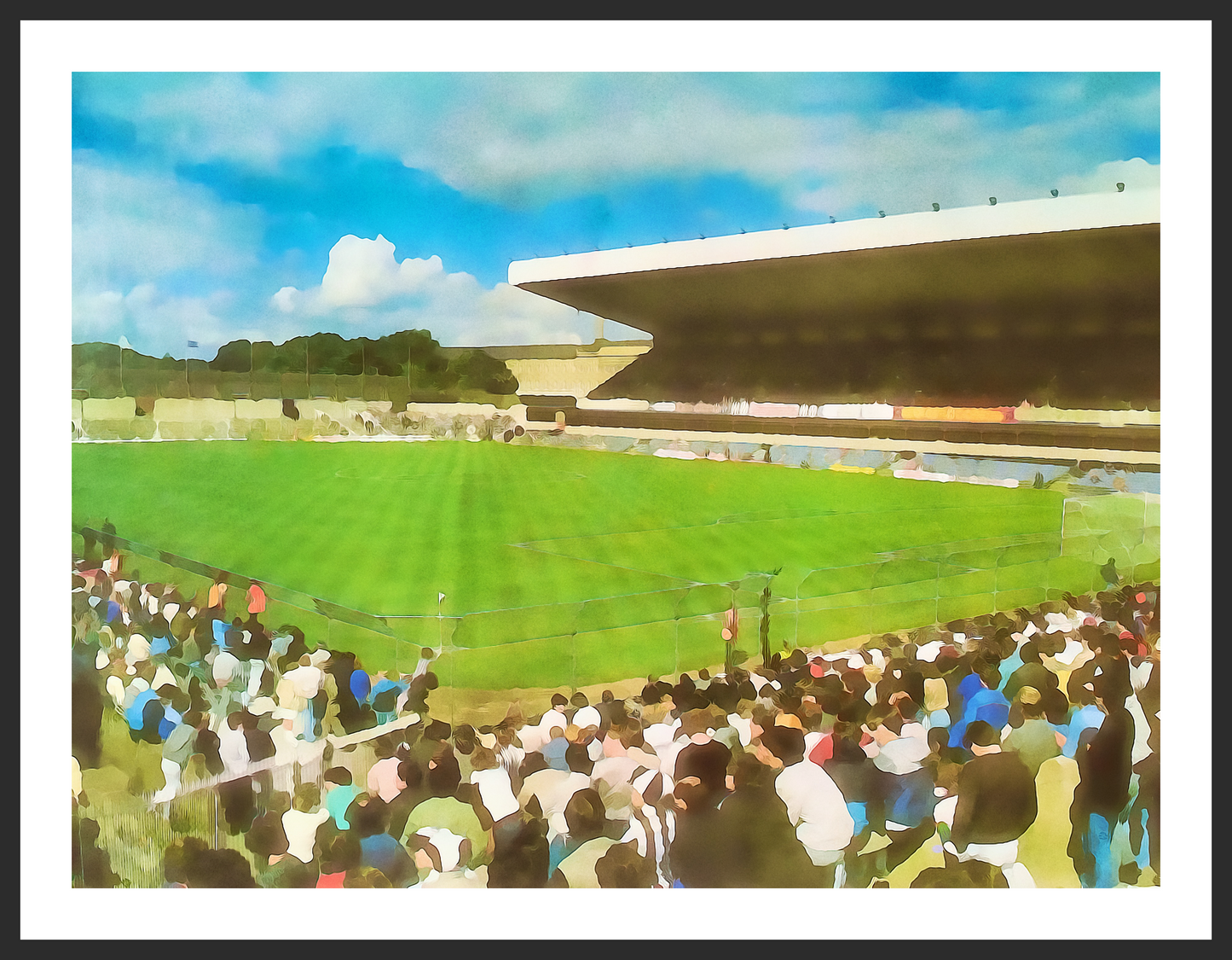 Football Grounds 'NEWCASTLE St James Park watercolour style 2' Mug