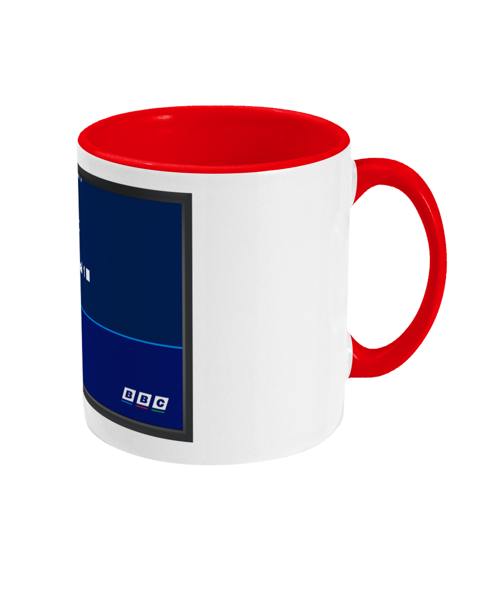 Football Vidiprinter 'WREXHAM v Arsenal 1992' Mug