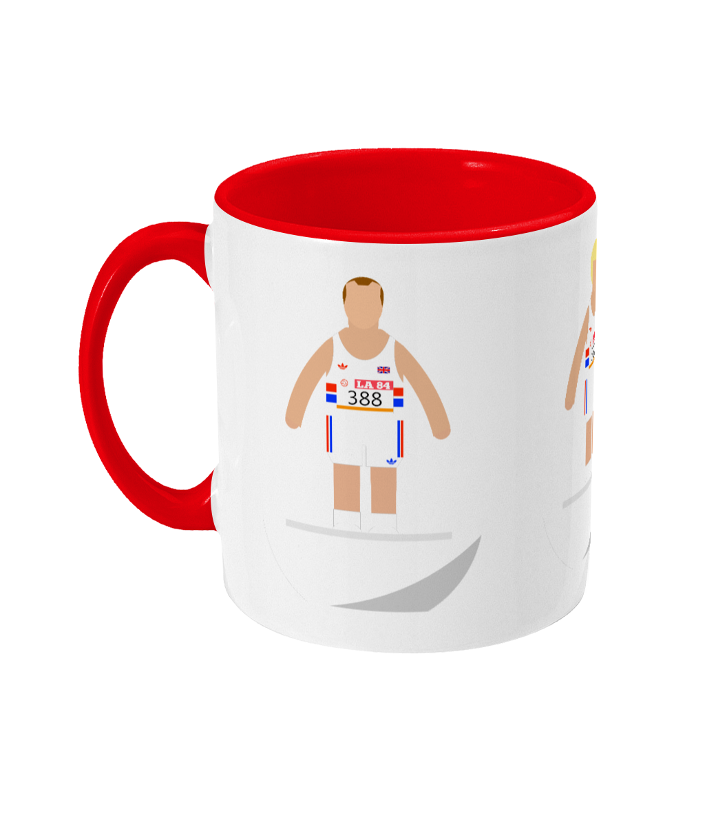 Football Player 'Ovett Cram Coe 1984' Mug