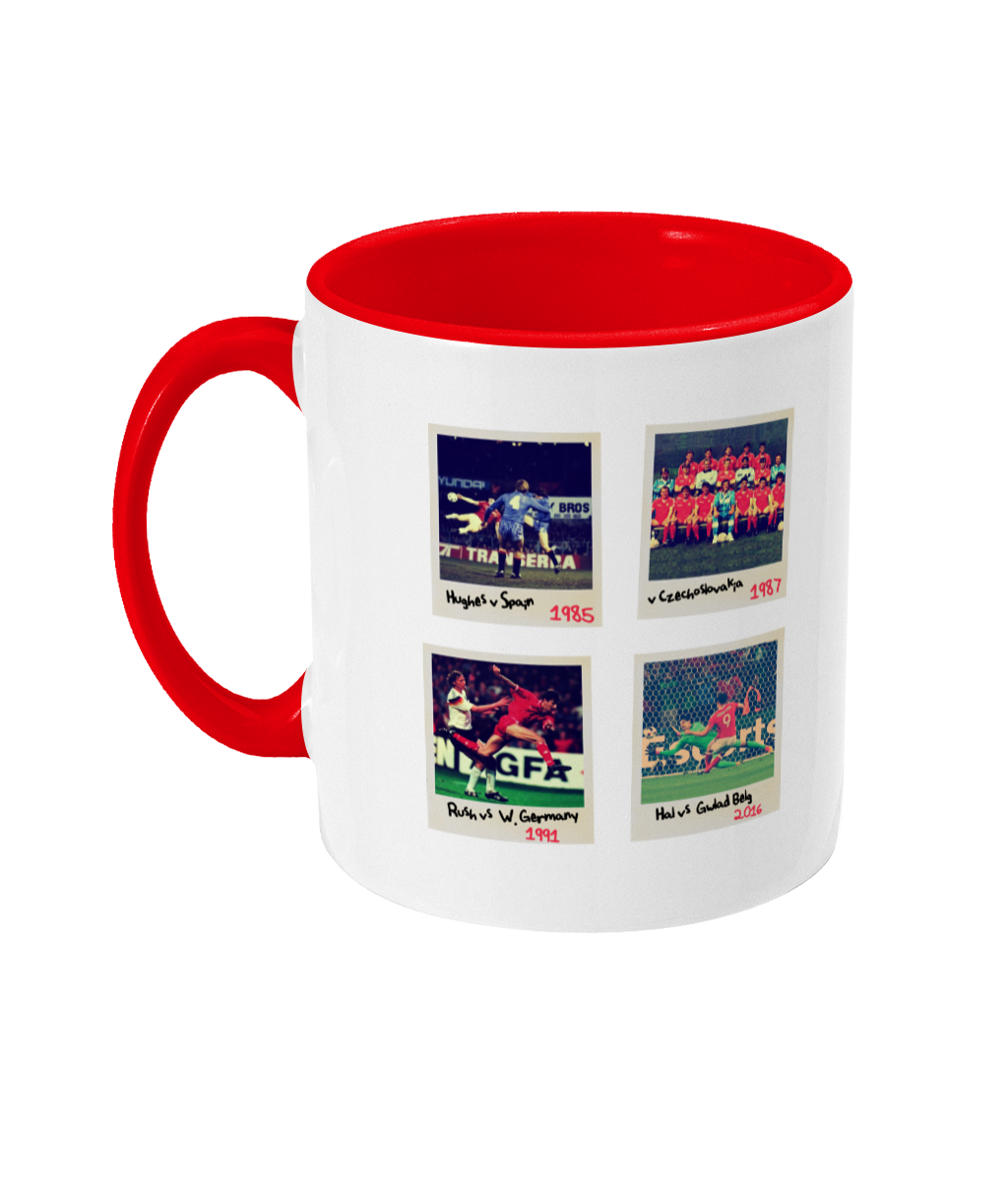 Football General 'WALES Polaroids' Mug