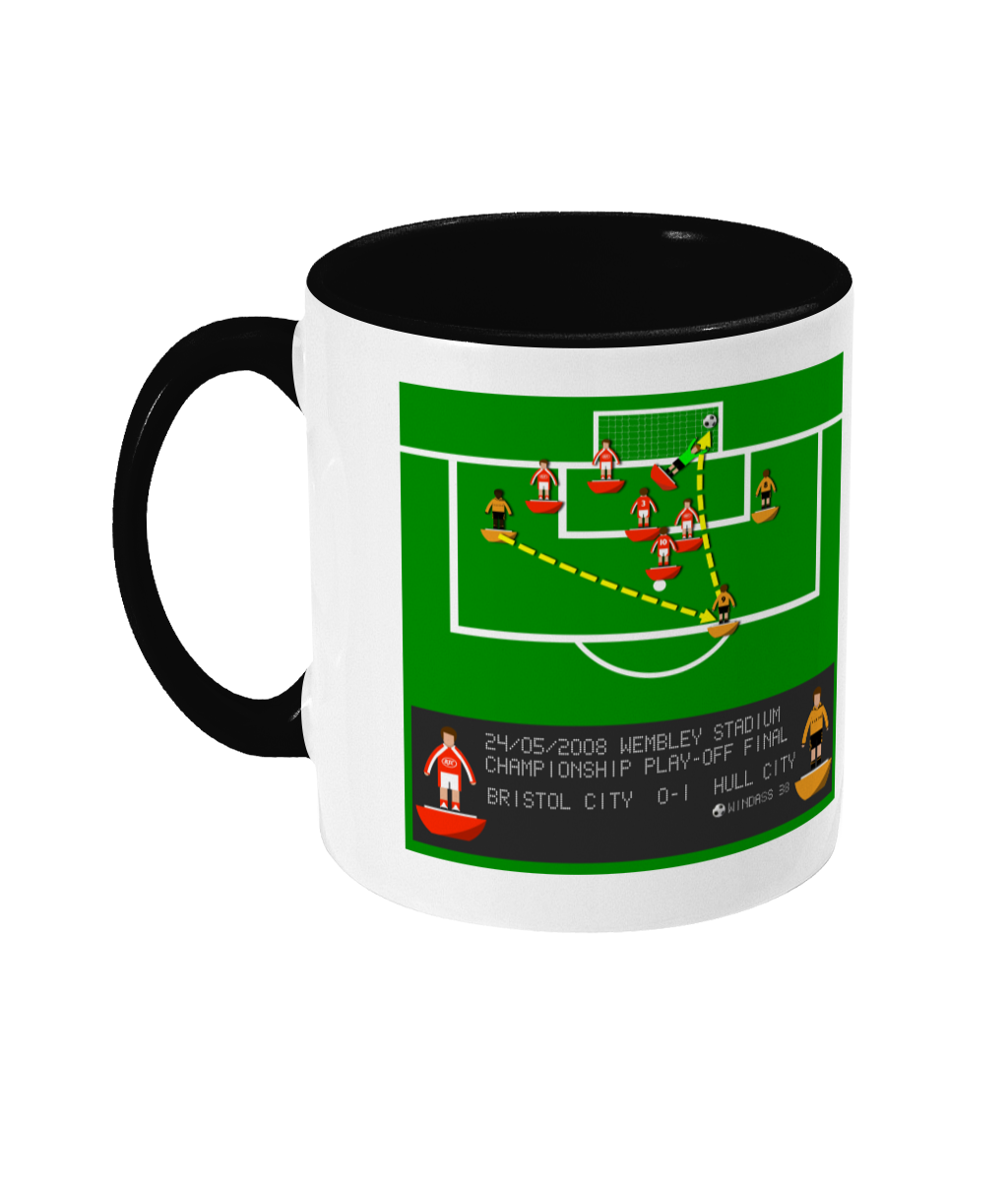 Football Iconic Moment 'Dean Windass Bristol C v HULL C 2008' Mug
