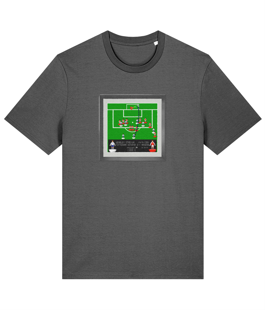 Football Iconic Moments 'Gascoigne - TOTTENHAM v Arsenal 1991' Unisex T-Shirt