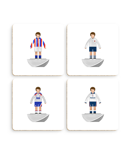 Football Kits 'Bolton Wanderers sketchbook' Coasters