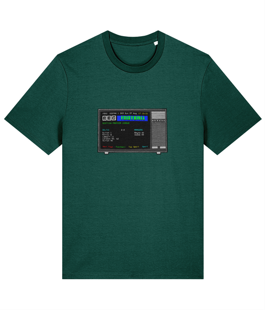 Football Teletext 'CELTIC v Rangers 2000 Unisex T-Shirt