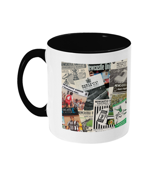Football Programmes 'Newcastle' Mug