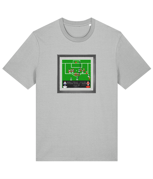 Football Iconic Moments 'Gascoigne - TOTTENHAM v Arsenal 1991' Unisex T-Shirt