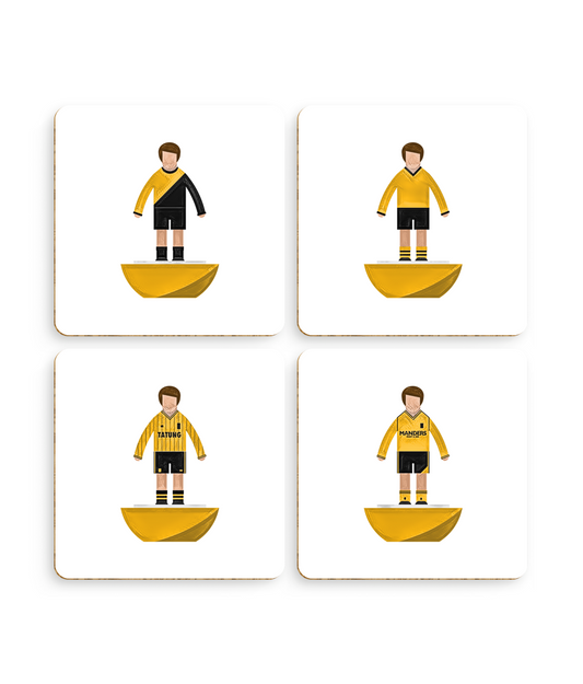 Football Kits 'Wolverhampton Wanderers sketchbook' Coasters