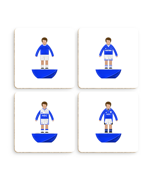 Football Kits 'Everton sketchbook' Coasters