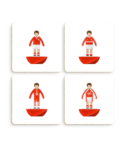 Football Kits 'Bristol City sketchbook' Coasters