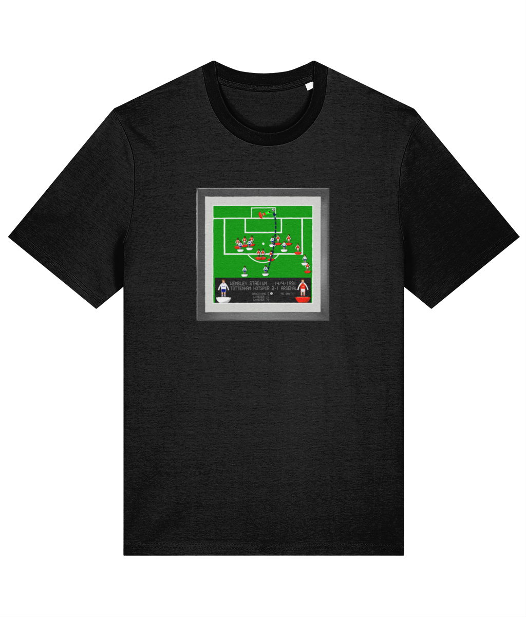 Football Iconic Moments 'Gascoigne - TOTTENHAM v Arsenal 1991' Unisex T-Shirt