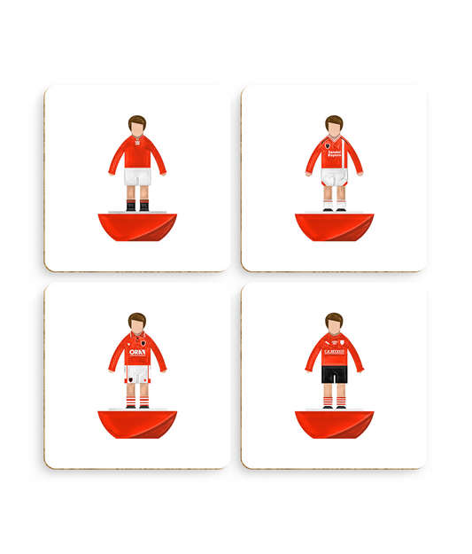 Football Kits 'Barnsley sketchbook' Coasters