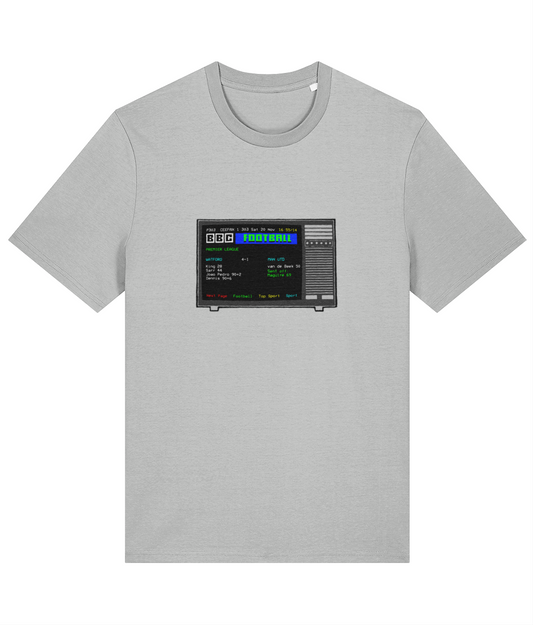 Football Teletext 'WATFORD v Manchester U 2021.png' Unisex T-Shirt