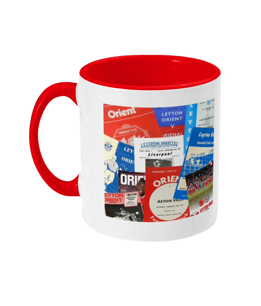Football Programmes 'Leyton Orient' Mug