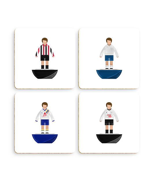 Football Kits 'Derby County sketchbook' Coasters