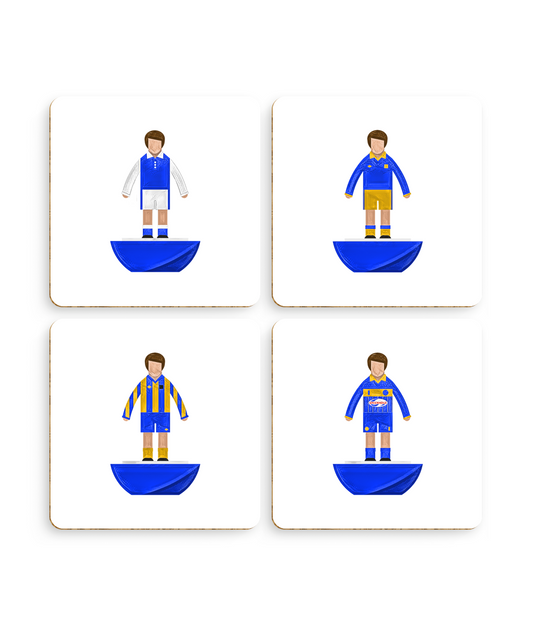 Football Kits 'Shewsbury Town sketchbook' Coasters