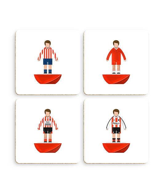 Football Kits 'Exeter City sketchbook' Coasters