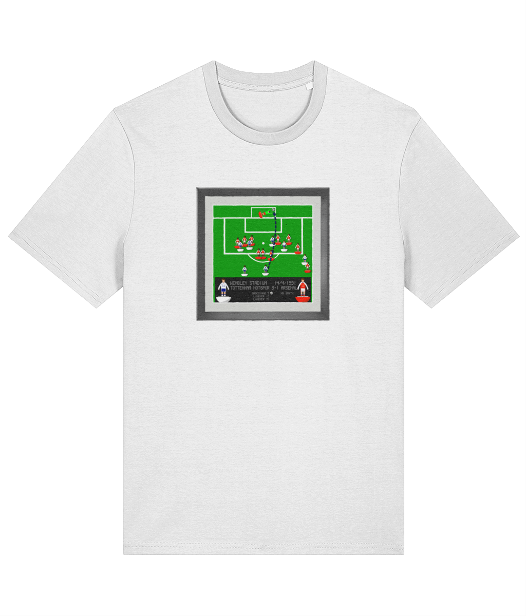 Football Iconic Moments 'Gascoigne - TOTTENHAM v Arsenal 1991' Unisex T-Shirt