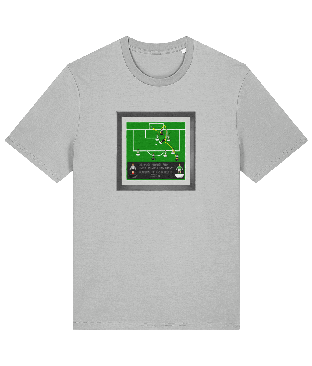 Football Iconic Moments 'Dickson - DUNFERMLINE v Celtic 1961' Unisex T-Shirt