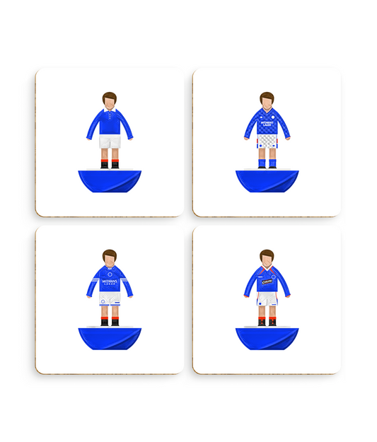 Football Kits 'Rangers sketchbook' Coasters
