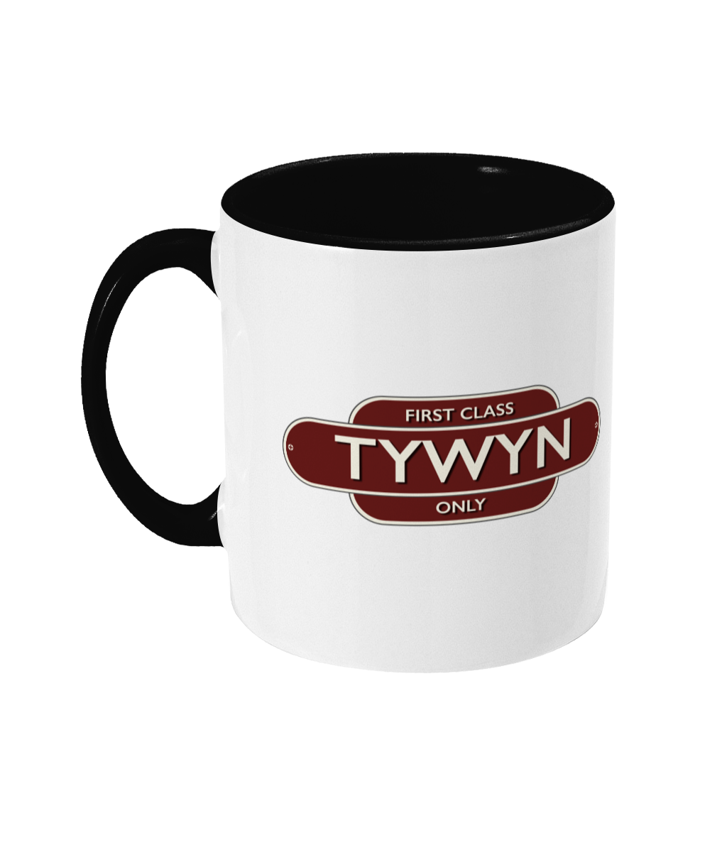 Maps and Signs Station Sign 'Tywyn' Mug