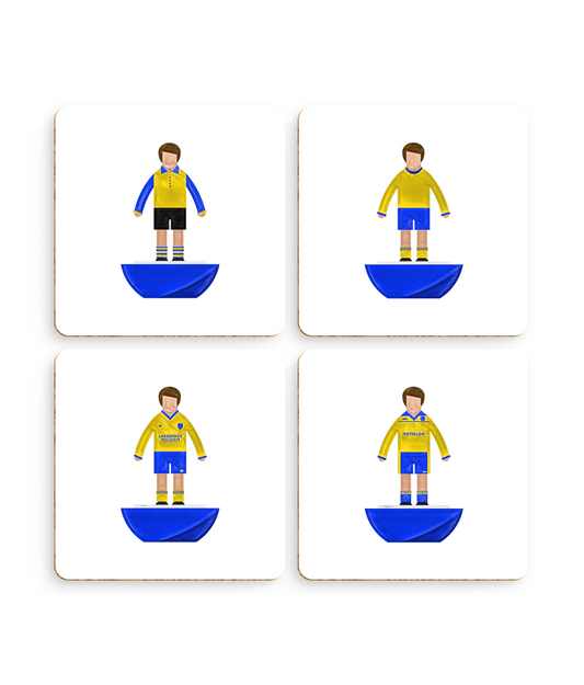Football Kits 'Torquay United sketchbook' Coasters