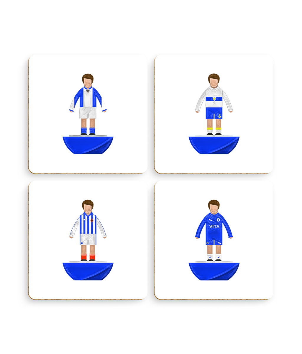 Football Kits 'Stockport County sketchbook' Coasters