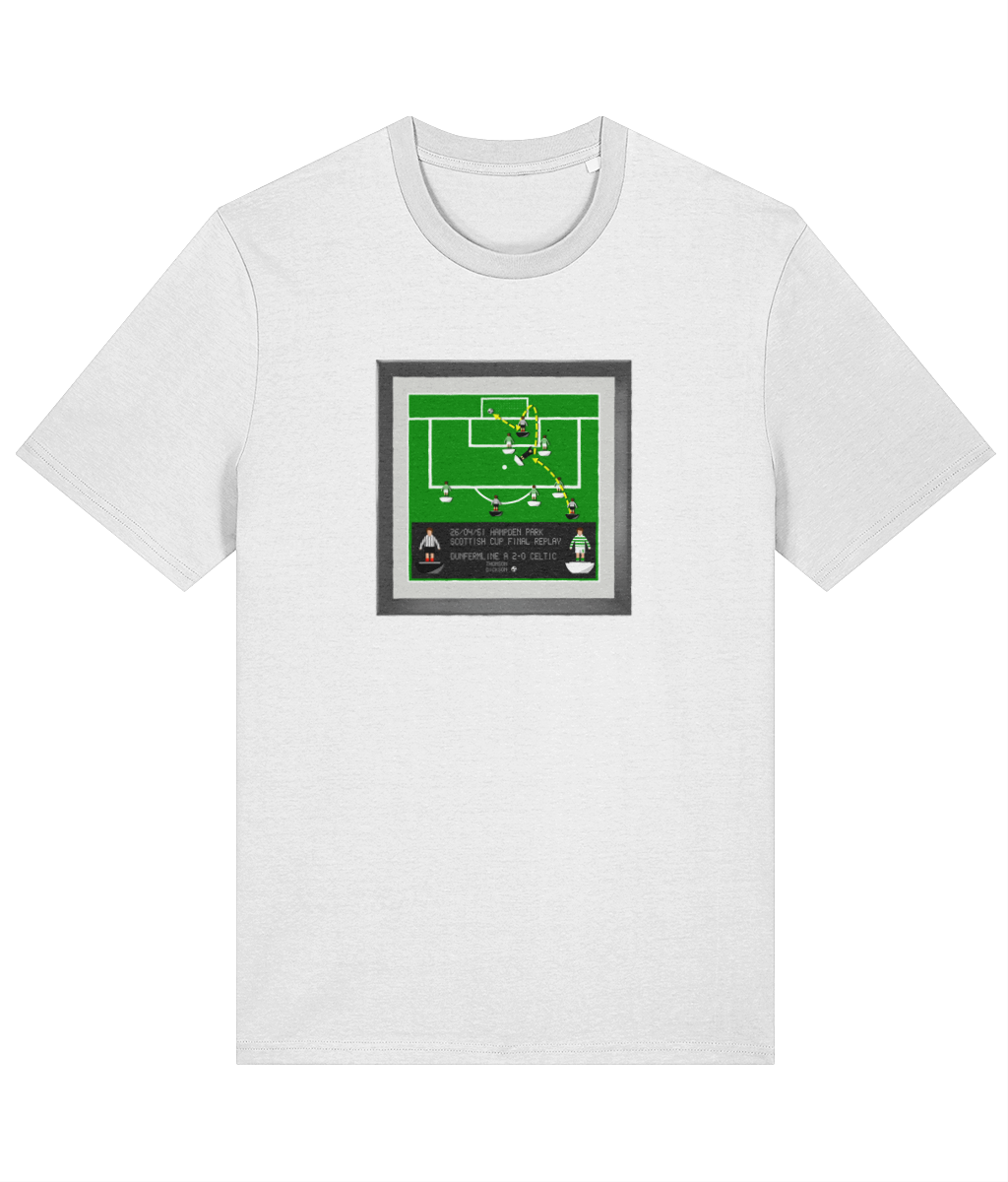 Football Iconic Moments 'Dickson - DUNFERMLINE v Celtic 1961' Unisex T-Shirt