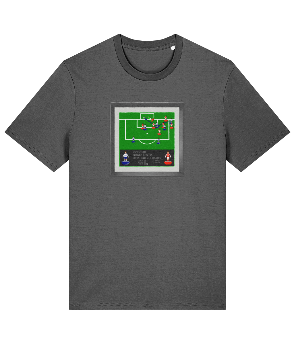 Football Iconic Moments 'Stein - LUTON TOWN v Arsenal 1988' Unisex T-Shirt