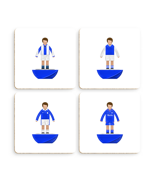 Football Kits 'Oldham Athletic sketchbook' Coasters