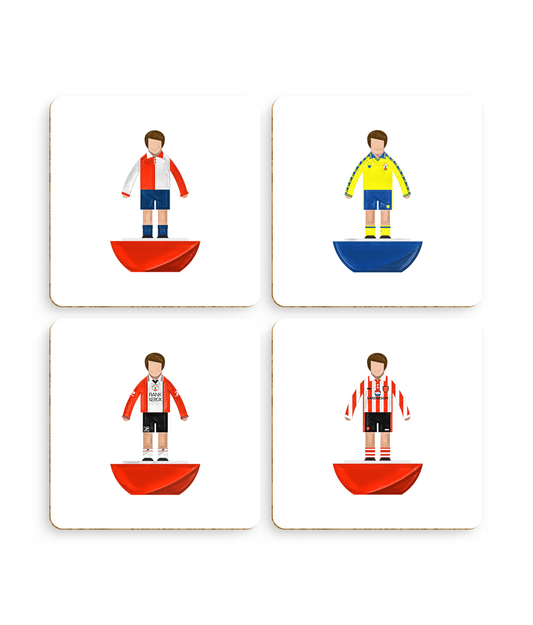 Football Kits 'Southampton sketchbook' Coasters
