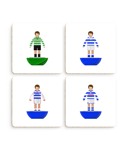 Football Kits 'QPR sketchbook' Coasters