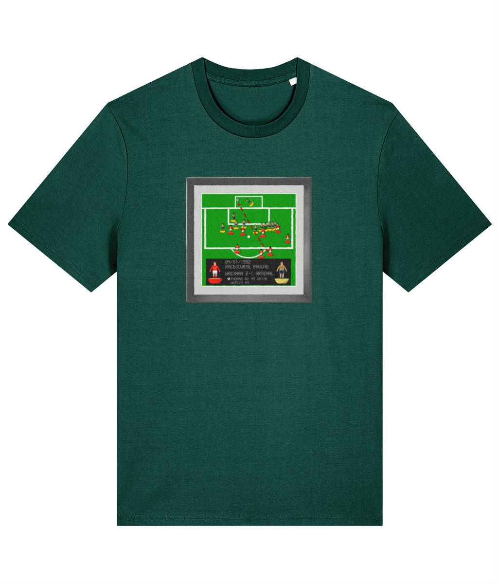 Football Iconic Moments 'Mickey Thomas WREXHAM v Arsenal 1992' Unisex T-Shirt